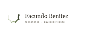 Facundo Benítez · Territorio y envejecimiento